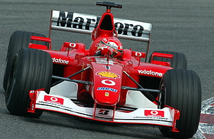 red and black Craftsman miter saw, Michael Schumacher, Ferrari, racing, Formula 1
