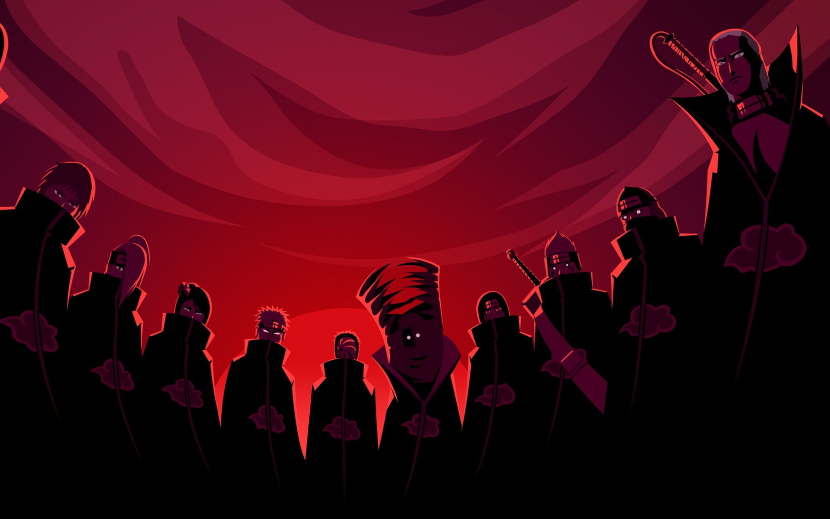 Naruto Shippuden Akatsuki Wallpaper Hd Wallpaper Wallpaper Flare