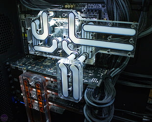 clear glass framed device, computer HD wallpaper
