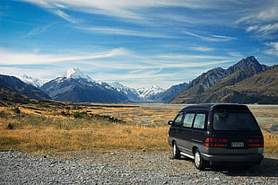 black van, New Zealand HD wallpaper