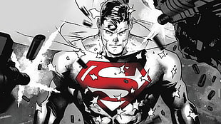 Superman digital wallpaper, Superman, DC Comics
