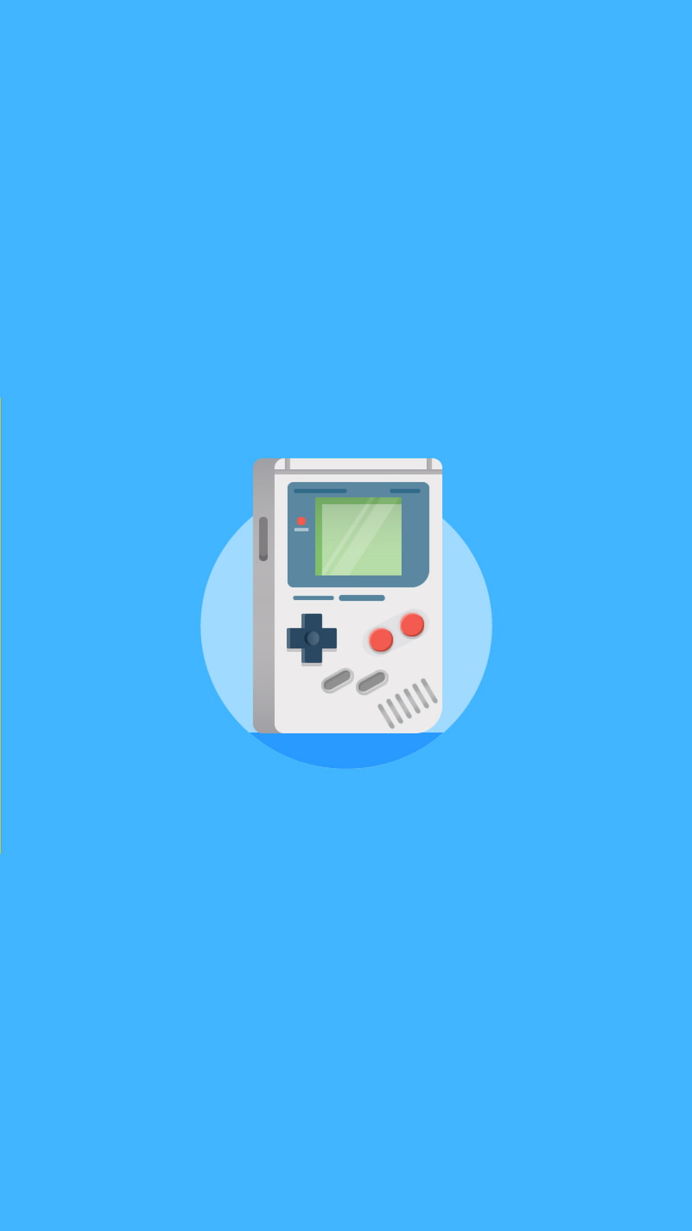 grey and white handheld console illustration, GameBoy HD wallpaper