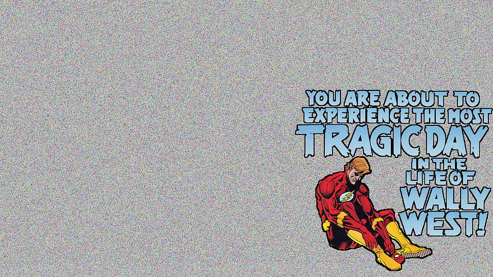 The Flash illustration, comics, comic books, superhero, DC Comics HD wallpaper