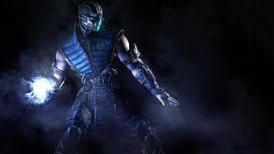 Mortal Combat character digital wallpaper