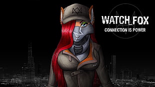 Watch Fox connection is power illustration HD wallpaper