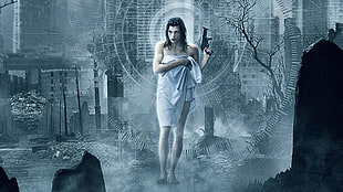 game cover, movies, Resident Evil, Milla Jovovich 