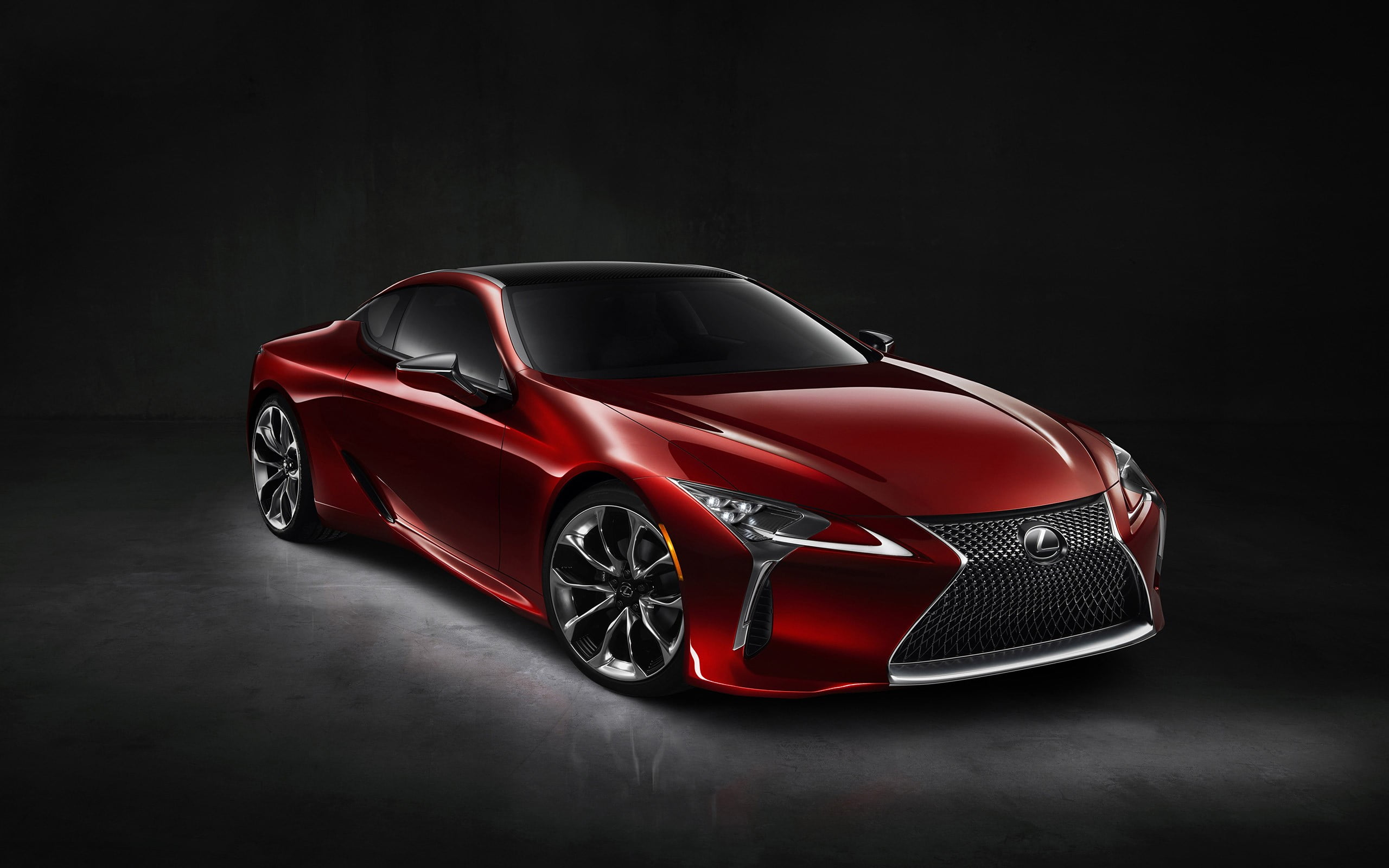 Lexus Lc 500h Red