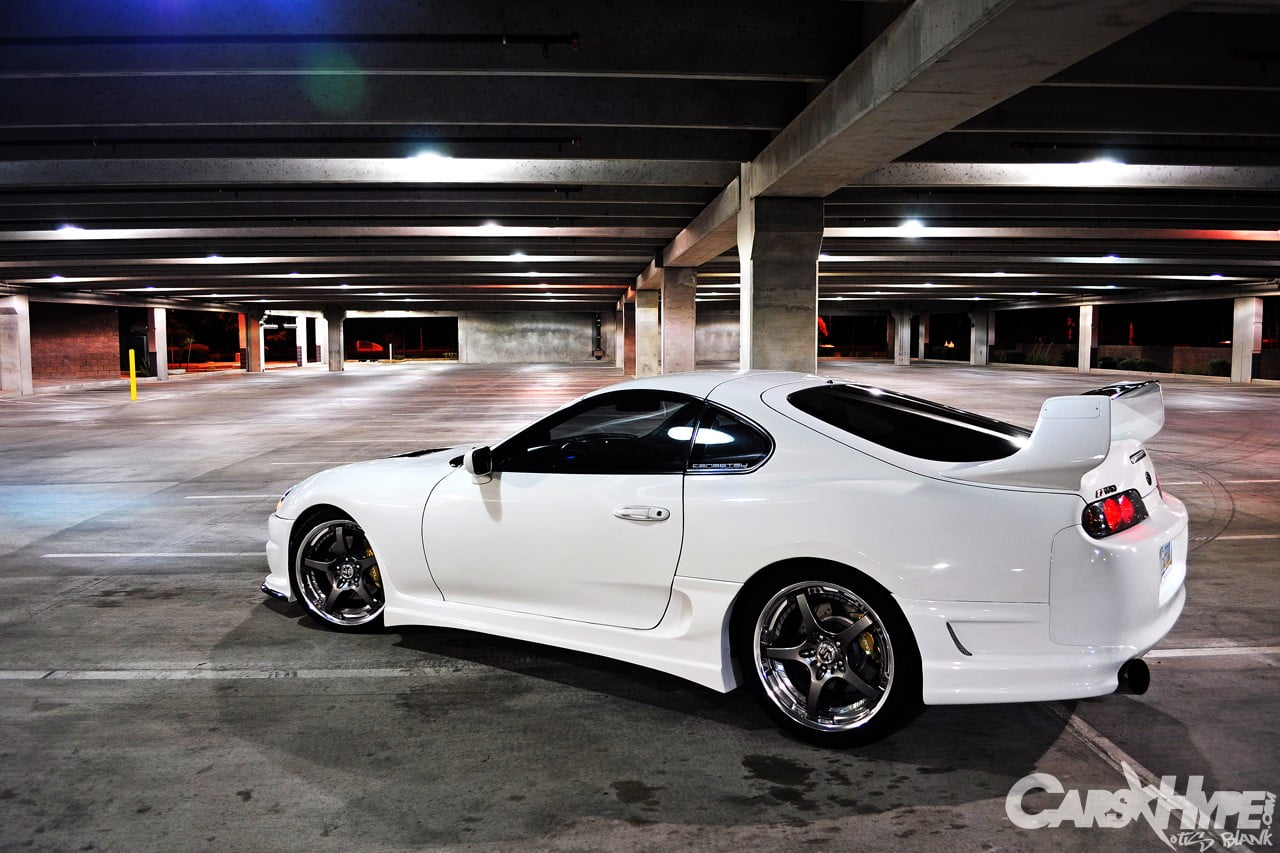 White Coupe Toyota Supra Toyota Car Hd Wallpaper Wallpaper Flare