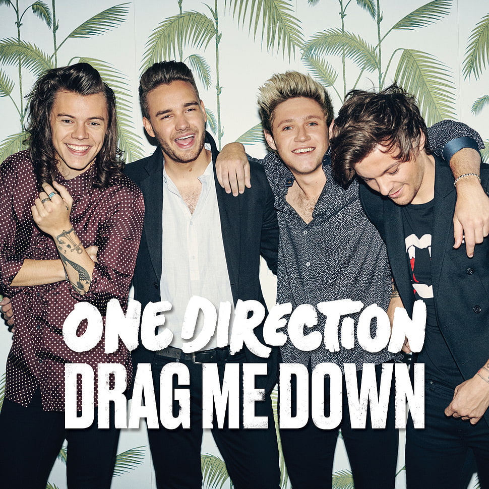 One Direction Drag me down poster HD wallpaper