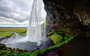 waterfalls, waterfall, Seljalandsfoss Waterfall, Iceland HD wallpaper