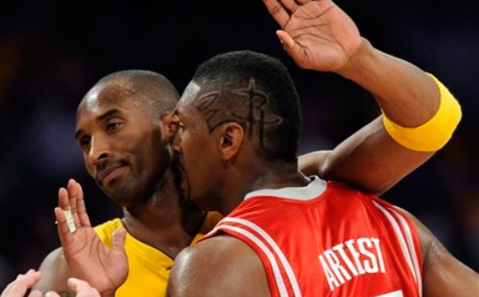 Kobe Bryant and Ron Artest HD wallpaper