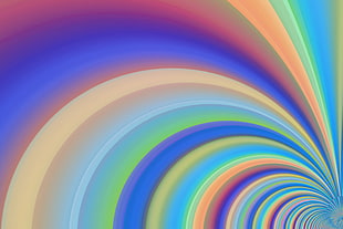 rainbow digital wallpaper, Lines, Stripes, Patterns