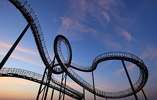 roller coaster track