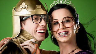 Katty Perry, Katy Perry, braces, nerds, glasses