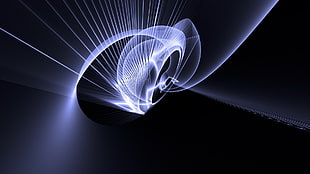 black and gray digital background wallpaper