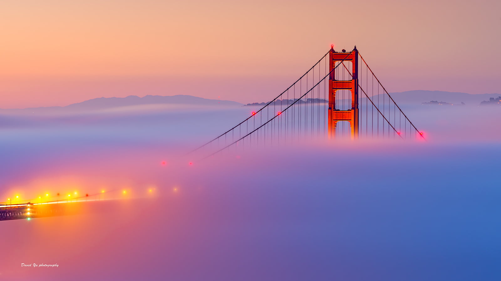 San Francisco Golden Gate Bridge with