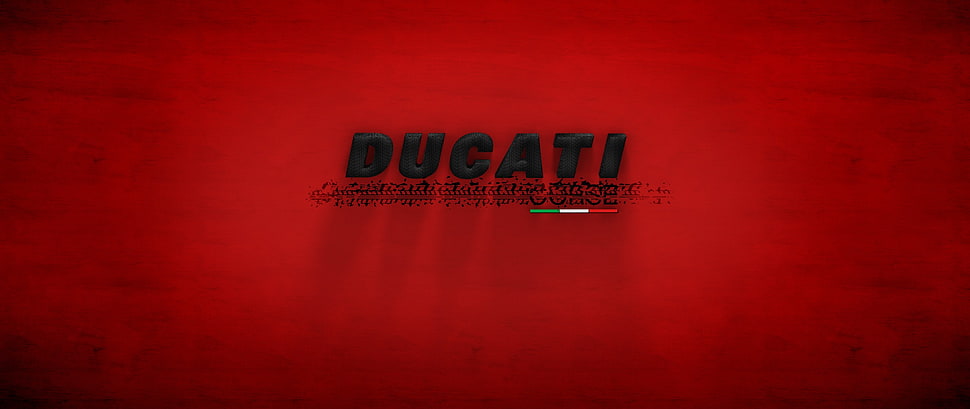 Ducati text, motorcycle, Ducati HD wallpaper