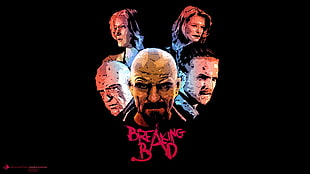 Breaking Bad illustration, Breaking Bad, TV, low poly