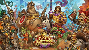 The Grand Tournament graphic wallpaper, Blizzard Entertainment, Hearthstone, The Grand Tournament HD wallpaper