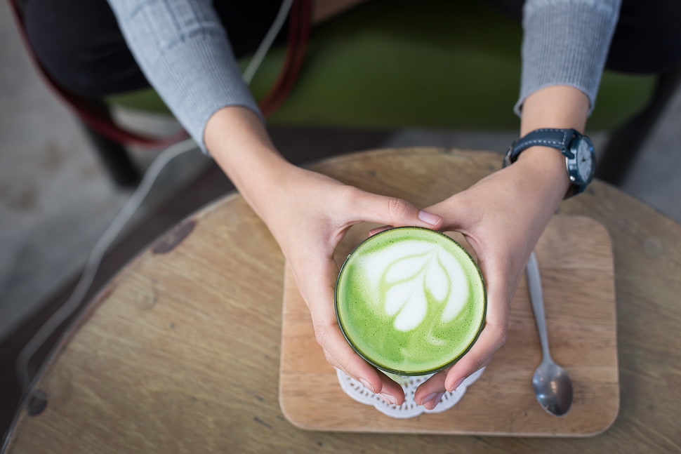 cup of coffee, Coffee, Latte, Mint HD wallpaper