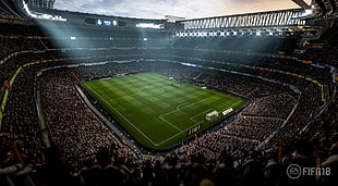 FIFA18 stadium illustration HD wallpaper