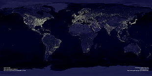 world map, map, Earth, world map HD wallpaper