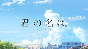 Your Name anime, Makoto Shinkai , Kimi no Na Wa HD wallpaper