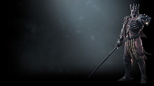 skeleton warrior wallpaper, The Witcher 3: Wild Hunt, Eredin HD wallpaper