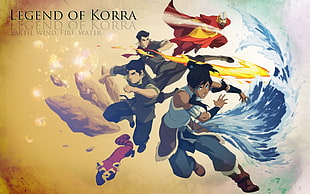 Avatar Legend Of Korra digital wallpaper, The Legend of Korra HD wallpaper