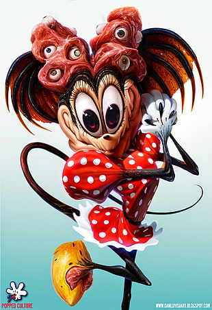 Minnie Mouse digital wallpaper HD wallpaper