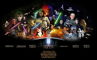 Star Wars poster, Star Wars HD wallpaper