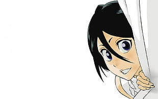 black haired anime character