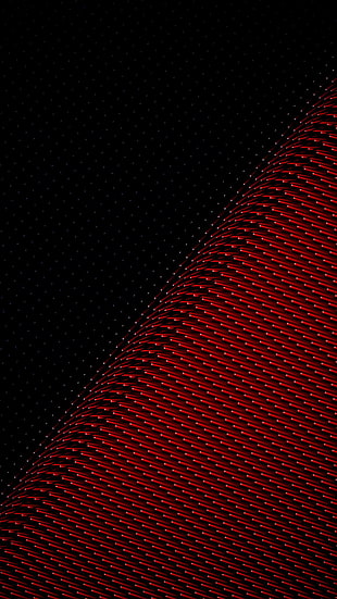 red and black digital wallpaper, black background, abstract, amoled, portrait display HD wallpaper