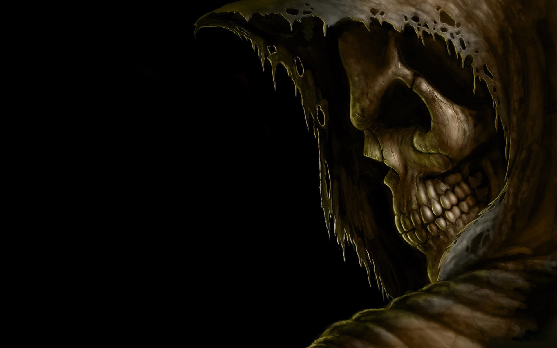 Grim Reaper wallpaper, death, cards