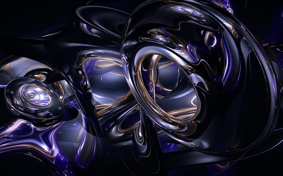 purple glass vase HD wallpaper