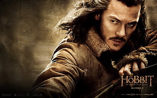 Bard the Bow Man Hobbit Character illustration HD wallpaper
