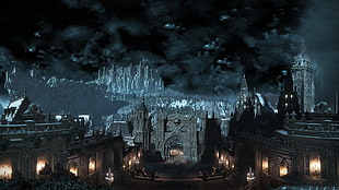 castle 3D at, Dark Souls III, Dark Souls, video games, Irithyll HD wallpaper