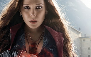 Scarlet Witch from Avengers HD wallpaper
