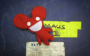 Deadmau5,  Mouse,  Toy,  Papers