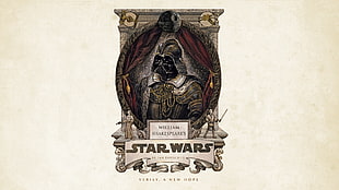 Star Wars Darth Vader illustration, Star Wars, curtains, Darth Vader HD wallpaper