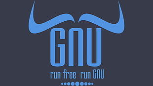 black background with text overlay, Free Software, GNU, Linux