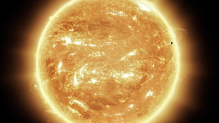 close up view of sun