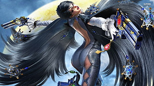 Bayonetta character, Bayonetta, video games HD wallpaper