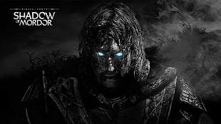black and gray hair wig, Talion, shadow, Mordor, PC gaming HD wallpaper