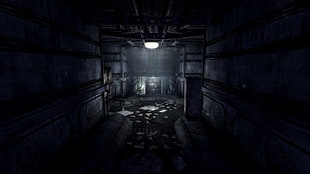 gray wooden rack, Fallout, Fallout 3, tunnel, video games HD wallpaper
