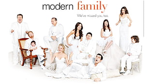 Modern Family illustration, TV, Modern Family