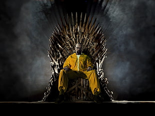 Breaking Bad Walter White, Breaking Bad, Game of Thrones, Iron Throne, Walter White HD wallpaper