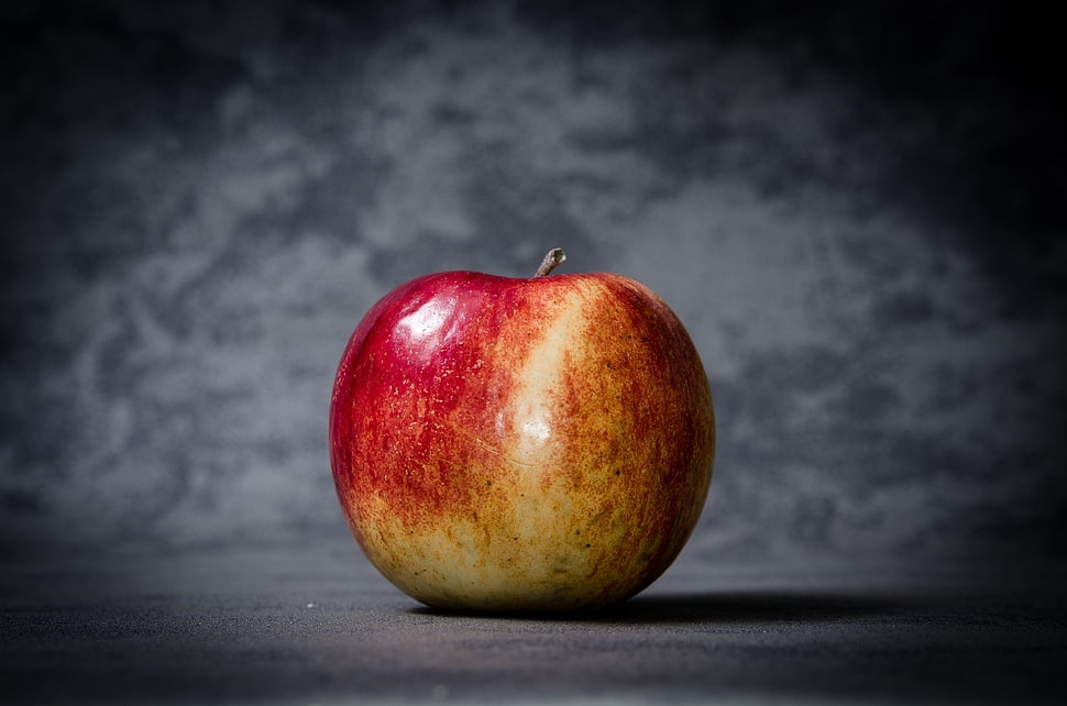 Apple micro photography HD wallpaper