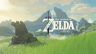 The Legend of Zelda poster, The Legend of Zelda, The Legend of Zelda: Breath of the Wild, video games, Master Sword