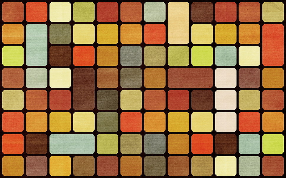 beige, red, and white illustration HD wallpaper